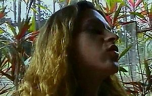 Shemale sucked outdoors