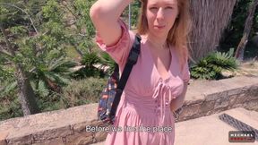 Tourist-Girl Thought She Wouldn't Have to Suck Dick for Photos!! Had to!