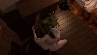 Thick Elf Is Sucking the Souls Out of a Goblin