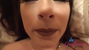 Brunettes loves riding your cock and creaming all over your rod POV