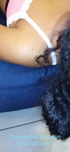 Stepdaughter the Queen of Extreme Deepthroat with Bulge