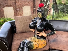 Latex outdoor sex