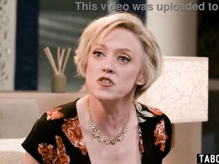 Older step mamma helps step son to stay pure by teaching him anal sex