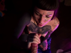 Horny Nigonika deep throats my boycrony dry in pinkish