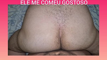 Vários momentos com o macho casado que comeu o gordinho