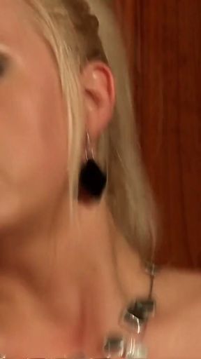 Elegant MILF Carla Cox gives her husband a lingerie fuck in high heels and stockings   Clip 2