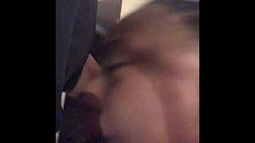 Sucking off my step sisters friend