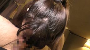 A certain famous music college student in swimsuit gets a creampie! Neat and tidy little sexy girl gets fucked in the bathroom !