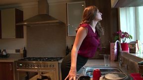 Lara Jade Deene, big ass MILF in stockings &amp; Luke Hardy, who likes to fuck big ass chicks