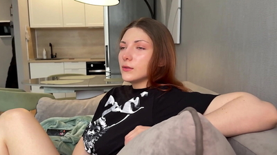 My stepbrother always helps me with his cock every time my boyfriend isn't around