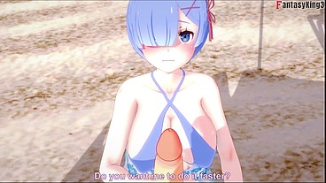 Rem bj and sex on the beach - Re: Zero - POV - Thanks !