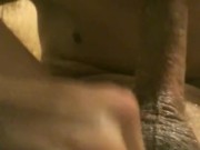 straight young man with huge dick selfsucking