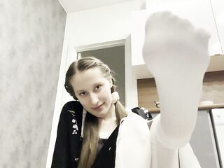 A angel in nylons sucks, jumps her butt on a thick rod and gets tons of cum in anal.