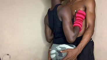 Sissy ebony worship body