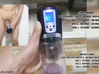 How to use a vacuum pump to increase weenie size?