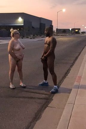 Thick BBW Wife Loves to Show off and Be Nude in Public!