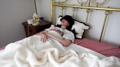 Petite brunette roommate needs to cum to cure her headache - Jane Wilde & Lev Lieben