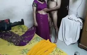 Desi babe drowns hubby's rod in her thirsty snatch