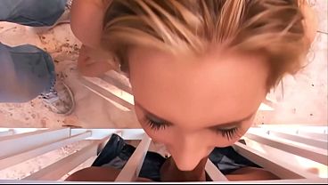 Sexy girl fucked and ass fucked outdoors near the pool