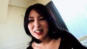 Anna Sakura Spreads Wide Open to Reveal Her Unshaven Hairy Pussy Getting Deeply Creamed