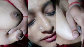 Boro sthonwali boudi boredom katate nijer dudh chapa shuru korlo