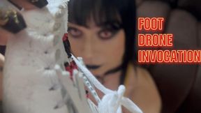 Foot Drone Invocation 4k | Ditria - now a foot drone for her master - is ready to convert more women into his glorious harem of foot worshippers and sluts!