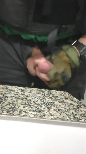 Masturbation Ejaculation in Army