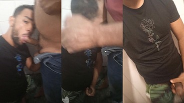 TOMEI LEITE DE UM URSO MACHO NO BANHEIRO DO SUPERMERCADO