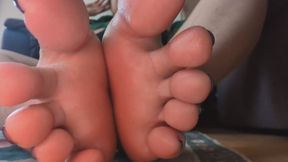 Get under my toes..