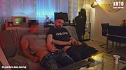 Big Dick Straight Turkish Friend Get's more comfortable and curious and joins mutual jerk-off and blowjob