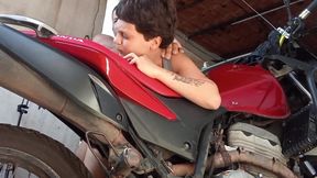 I Put the to Suck in the Garage While My Wife Is Watching TV with Her Wife