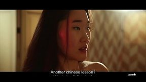 Cheating Asian wife gets a deep banging by a sexy stranger