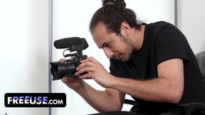 Busty Goth Babe Lola Mai Seduces Her Photographer in a Sensual Hardcore Encounter