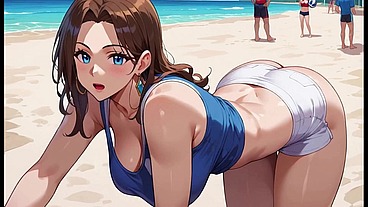 Hornyvanstevie AI - Beach Volleyball Anime