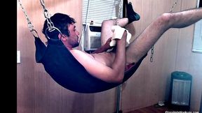Hot Suck and Sling Bareback Fuck