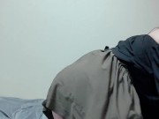 おっぱい苛めたり【女装】