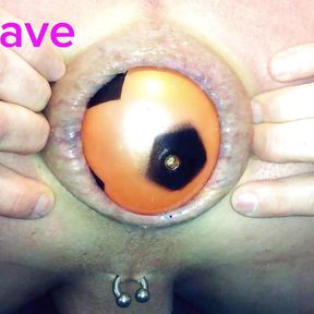 Huge ball destroy BI6slave&#039;s anal hole