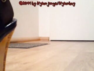 Präsentation meiner Blauen High Heels