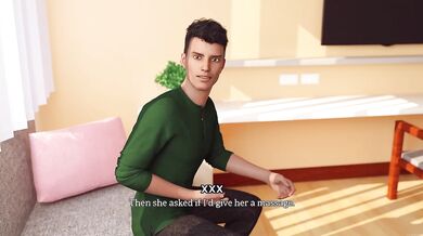 Vivid Days PC Playthrough Uncensored Blonde MILF Gushing Big Tits Cartoon Visual Novel