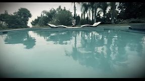 Jillian Jansen Takes A Break From Sunbathing To Cool Off In The Pool With Seth'_s Cock In Her Pussy