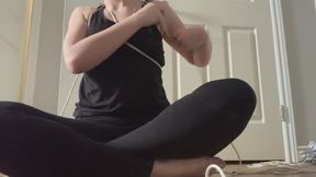 Self bondage fun