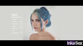 inka sex - azul, mi asistente virtual ninfomana de culo perfecto recibe mi verga dentro de su apretado ano.