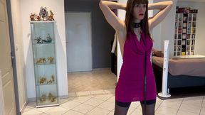 lety howl arrive chez son maitre pour se faire dresser. inspection de tout son ...