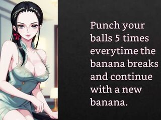 [Faygrey] NicoRobin makes u her spouse, JOI instructions, sounding, humiliation, female domination, tease and commands
