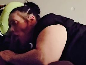 Straight a Student Hits His Mark for Gumjobs From Step Mom
