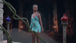 The gynecologist 4 FUTANARI selfsuck and anal fucking machine