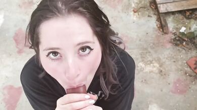 Abandoned House Nasty Blowjob Fucked Raw And Cum In Mouth