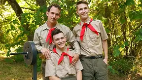 Taboo scout sex with Jakeb Wilde, Colton McKeon, Greg Mckeon