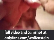 Ripped Sexy Bodybuilder Nude Posing and Stroking Thick Cock