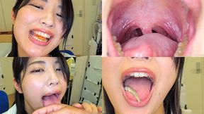 Aoi Ito - Showing inside her mouth, sucking fingers, swallowing gummy candys and dried sardines MOUT-05 - wmv